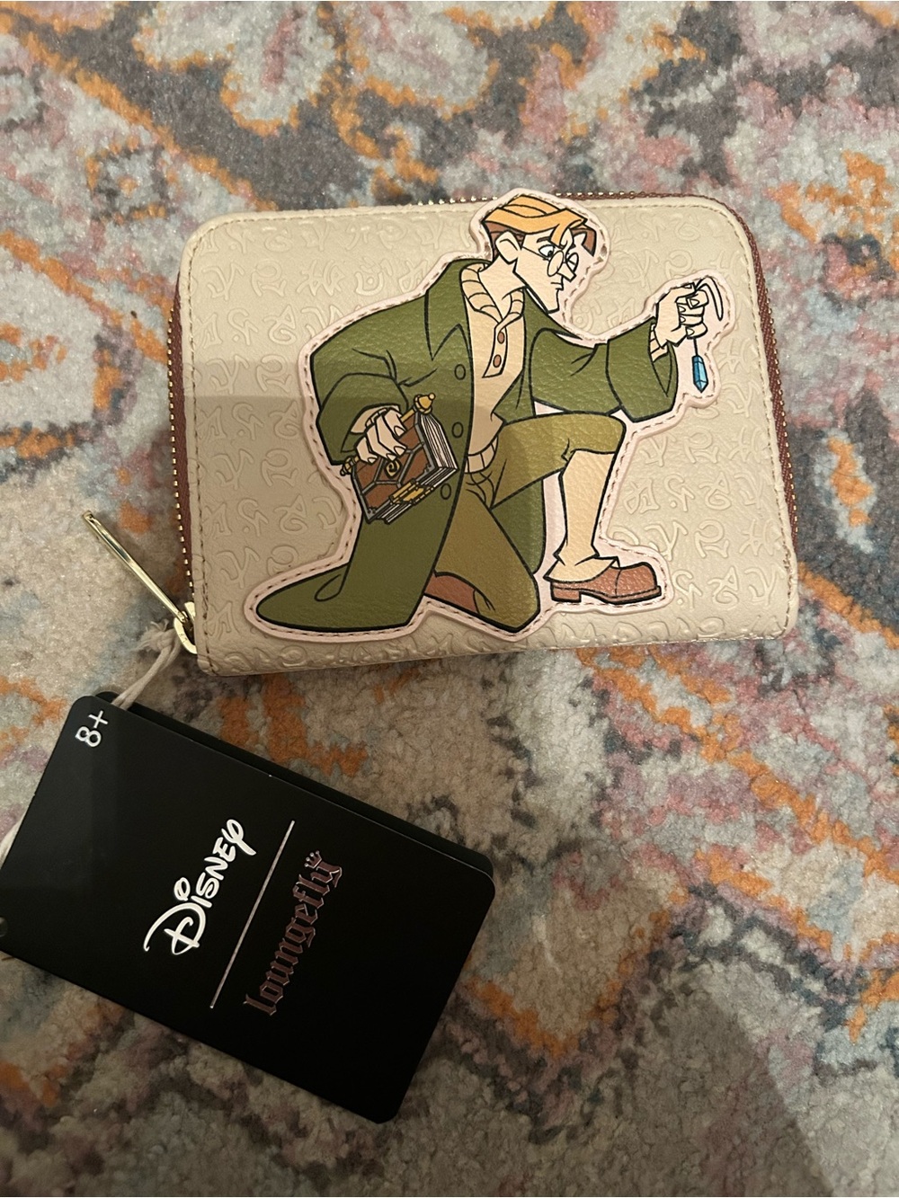 NWT Loungefly Disney Atlantis: The Lost Empire Milo Small Zip Wallet – BoxLunch